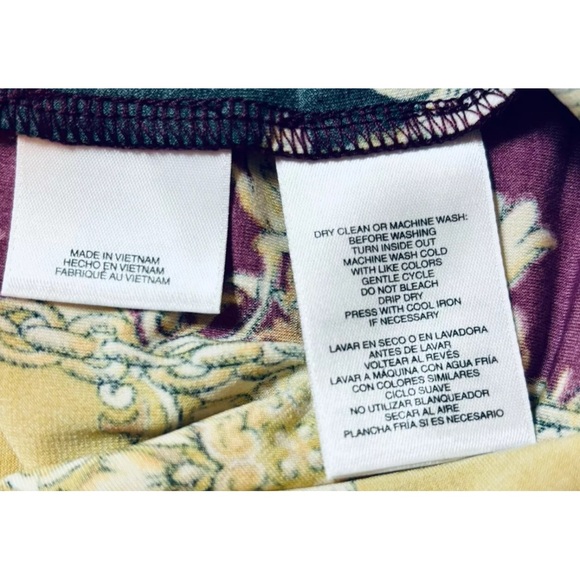 Kasper Womens Size Large Petite PL Sleeveless Designer Old Money Blouse Top - Picture 5 of 9